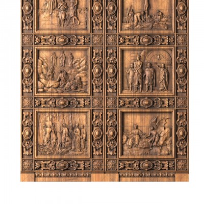 Gate for the temple, 3d models (stl)